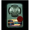 Image 2 : NGC 1880-s Morgan Dollar Graded Choice Uncirculated ms63  NGC