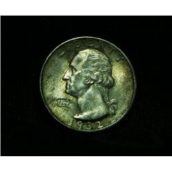 1932-p Washington Quarter 25c Grades Select Uncirculated ms63