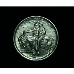 1925 Stone Mountain Memorial Commemorative 50c Grades ms64 details net au58