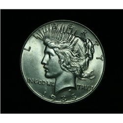 1935-p  Peace Dollar Grades Choice Uncirculated ms64