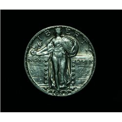 1929-s Standing Liberty 25c Graded Almost Uncirculated au55