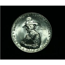 1920 Pilgrim Tercentenary Commemorative Half Dollar Grades Gem ms66