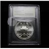 Image 1 : 1984-d Olympic Silver Dollar Uncirculated Commemorative Graded ms70