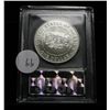 Image 2 : 1997-s Jackie Robinson Commemorative Uncirculated Silver Dollar Graded ms70