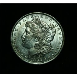 1882-o/s Morgan Dollar Grades Select Uncirculated ms61 TOP 100 VAM