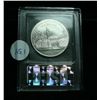 Image 2 : 1994-w Prisoner of War Silver Uncirculated Commemorative Dollar Graded ms70