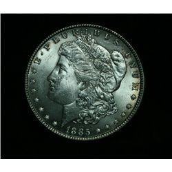 1885-p Morgan Dollar $1 Grades Select Uncirculated ms64++ PQ