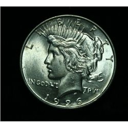 1926-d Peace Dollar Grades Choice Uncirculated ms64++