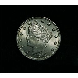 1912  Liberty 'V' Nickel Grades Choice Uncirculated ms64