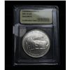 Image 1 : 1991-d  USO Uncirculated Commemorative Silver Dollar Graded ms70