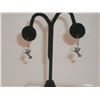 Image 2 : Silver Earrings Handcrafted Southwestern Style  3/4" Dangling In Flight Birds Lot of Detail
