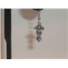 Image 2 : Silver/Silvertone  Dangle Earrings  Southwestern Style  1 1/4"  Drop    Incredible Detail