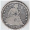 Image 1 : RARE $1 SEATED LIBERTY 1871 DOLLAR