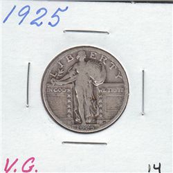 1925 STANDING LIBERTY QUARTER