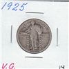 Image 1 : 1925 STANDING LIBERTY QUARTER