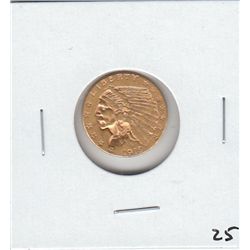 SUPER DETAILS $2.5 GOLD INDIAN QUARTER EAGLE