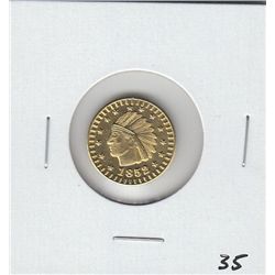 1852 CALIFORNIA FANTASY TOKEN