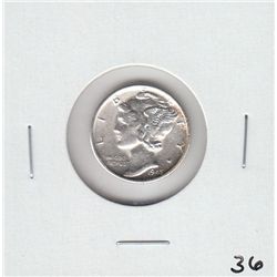 1945 S SILVER MERCURY DIME