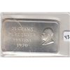 Image 1 : SILVER BAR .999 FINE