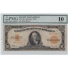 Image 1 : $10 1922 GOLD CERTIFICATE SMALL SERIAL PMG