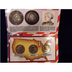 SUSAN B ANTHONY DOLLAR SET 1979