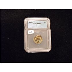 1962 ICG PROOF 63 NICKEL