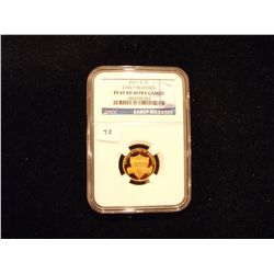 2011 S EARLY RELEASE NGC PF RED 69