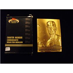 NOLAN RYAN MEDALLION HEAVY TOPPS