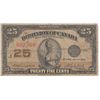 Image 1 : 25 CENT DOMINION CANADA FRACTIONAL 1923