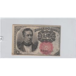 10 CENT FRACTIONAL RED SEAL FIFTH ISSUE