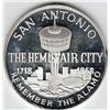 Image 1 : REMEMBER THE ALAMO SILVER ROUND PROOF