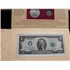 Image 2 : JEFFERSON SILVER DOLLAR AND $2 SET