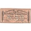 Image 1 : $30 CSA CONFEDERATE BOND COUPON