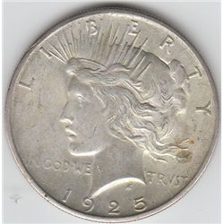 1925 SILVER PEACE DOLLAR