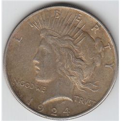 1924 PEACE DOLLAR