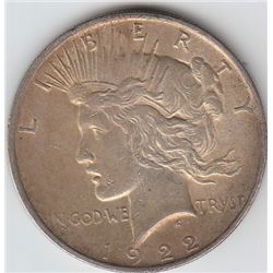 1922 PEACE DOLLAR