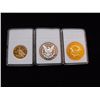 Image 2 : 3 REPLICAS COPIES OF US COLLECTOR COINS