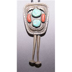 Navajo silver Bolo