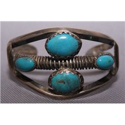 Navajo silver bracelet