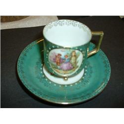 Andrea S China cup and saucer. Made in occupied Japan.