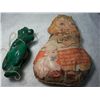 Image 1 : 1 Bakelite? Climbing Toy & Old Stuffed Toy (H.H. Van Meter)