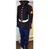 Image 1 : 1918 WWI USMC Dress Uniform, Has Moth Damage Has USMC 1st Marine Division Guadacanal Patches (H.H. V