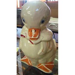 Duckie Cookie Jar .