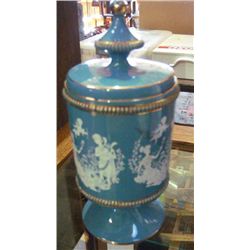 Italian Blue Vase .