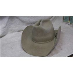 Resistol 5X beaver 7 1/8 cowboy hat .