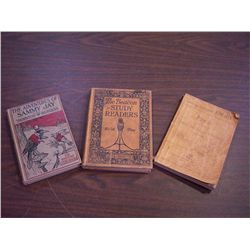 Lot of 3 Old Books, The Adventures of Sammy Jay Copy Right 1928/ Physics Course Book, :Heat, Sound, 