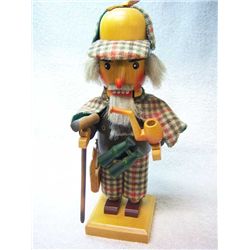 Steinbach Nutcracker, "Sherlock Holmes" 12" tall, Made in Germany, S681, #0177