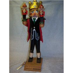 Steinbach Nutcracker, "Christian Steinbach" King of Nutcrackers, Signed Top and Bottom by Christian 