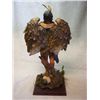 Image 2 : Native American warrior eagle statue, 15" .
