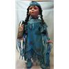 Image 1 : "Meadowlark" doll, Hamilton Collection, #1152B Porcelain, 18", dusty condition